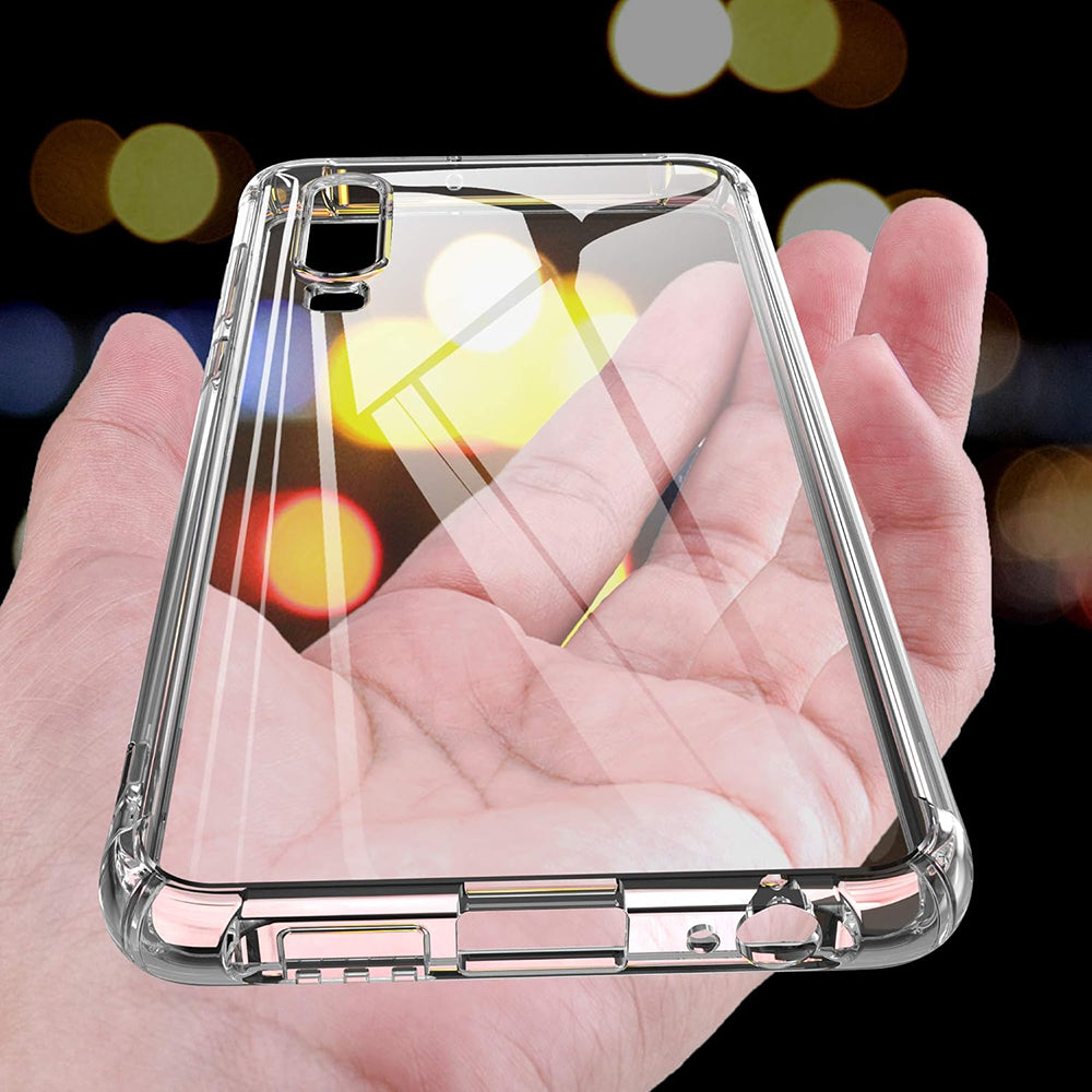 Калъф за Huawei P30, Techsuit, противоударен прозрачен, прозрачен