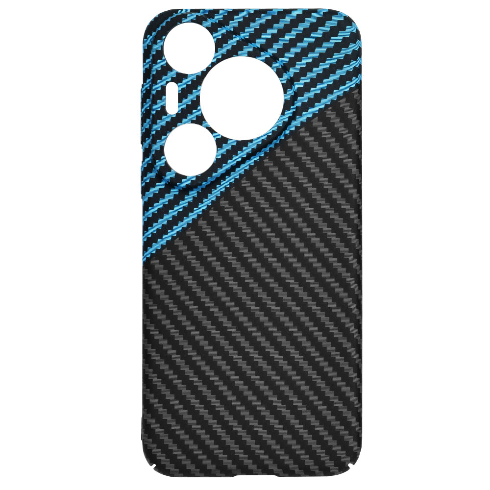 Калъф за Huawei Pura 70 Pro, Techsuit, Carbonite FiberShell, Черно Синьо