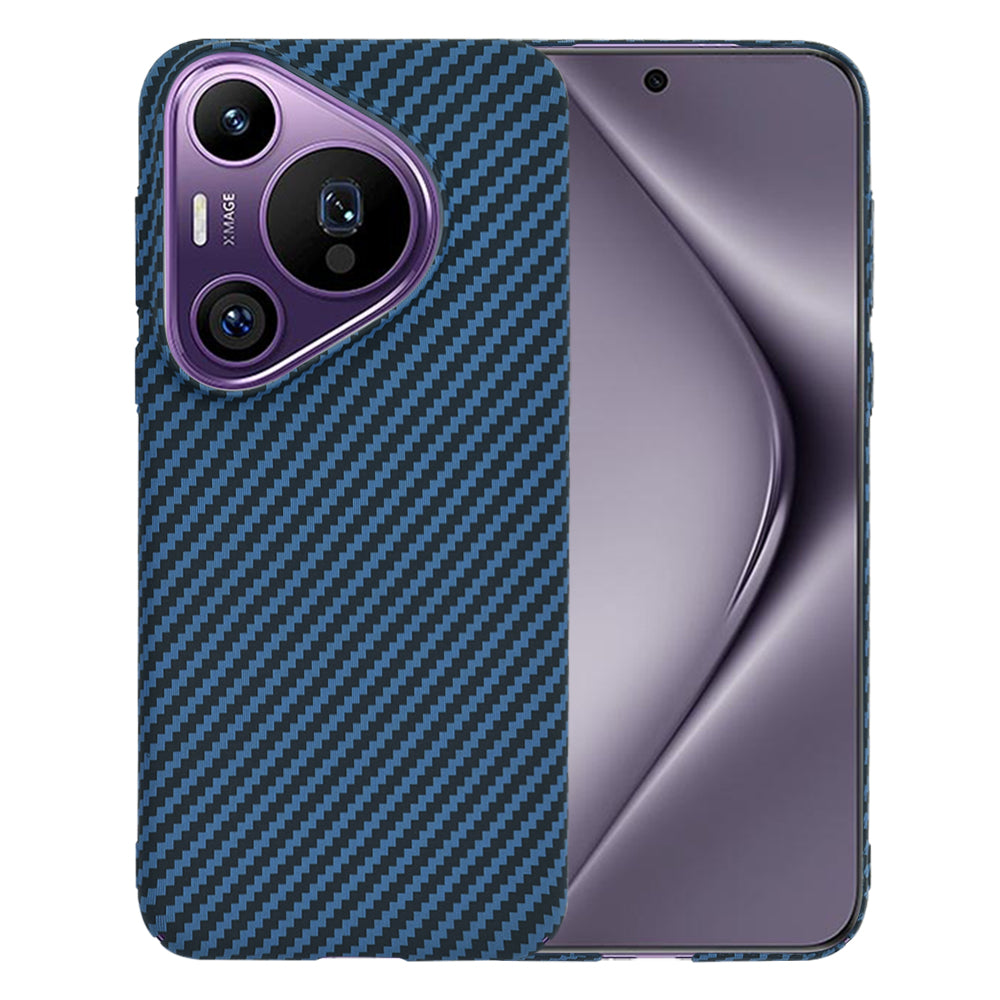 Калъф за Huawei Pura 70 Pro, Techsuit, Carbonite FiberShell, Тюркоаз