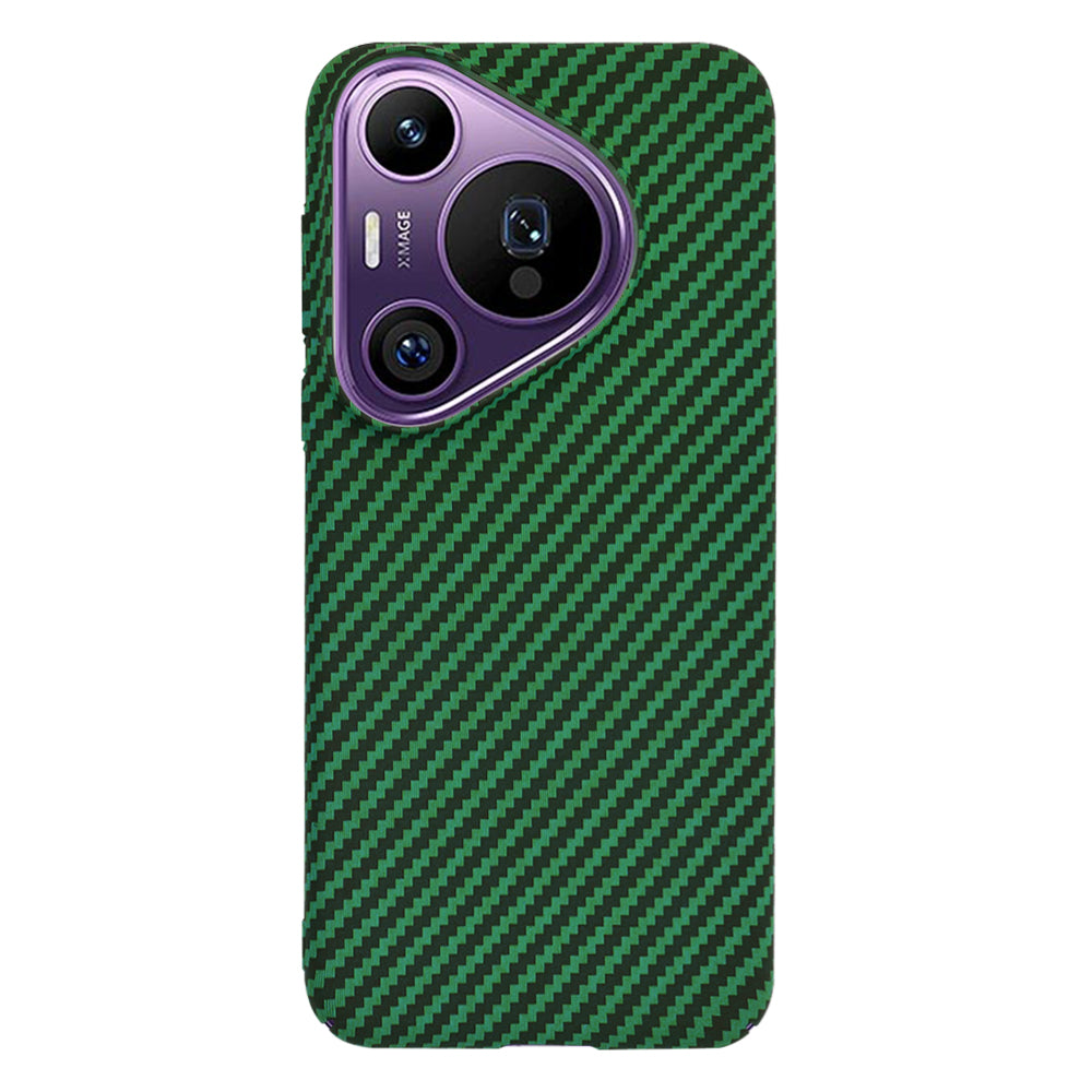 Калъф за Huawei Pura 70 Pro, Techsuit, Carbonite FiberShell, Зелен