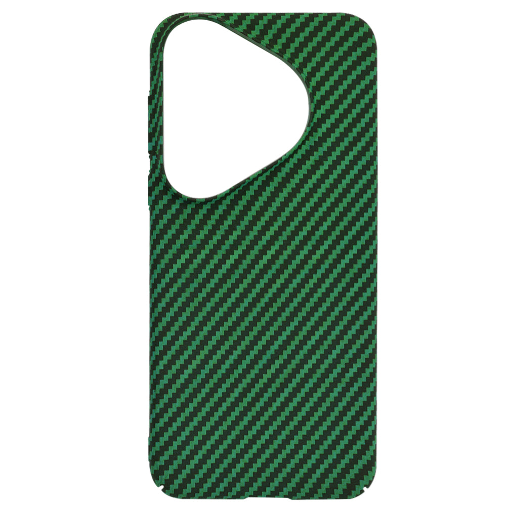 Калъф за Huawei Pura 70 Pro, Techsuit, Carbonite FiberShell, Зелен