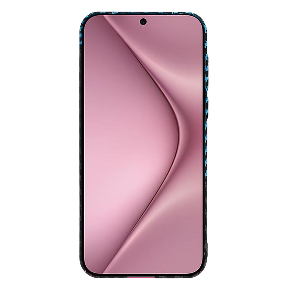 Калъф за Huawei Pura 70, Techsuit, Carbonite FiberShell, Черно Синьо