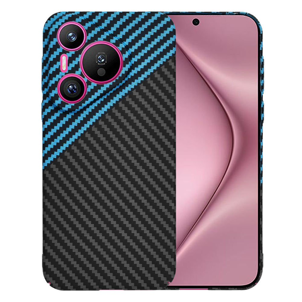 Калъф за Huawei Pura 70, Techsuit, Carbonite FiberShell, Черно Синьо