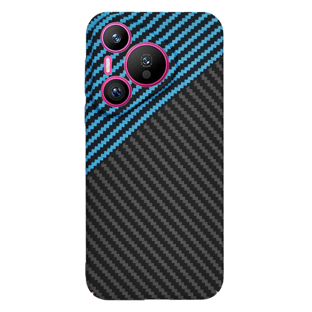 Калъф за Huawei Pura 70, Techsuit, Carbonite FiberShell, Черно Синьо