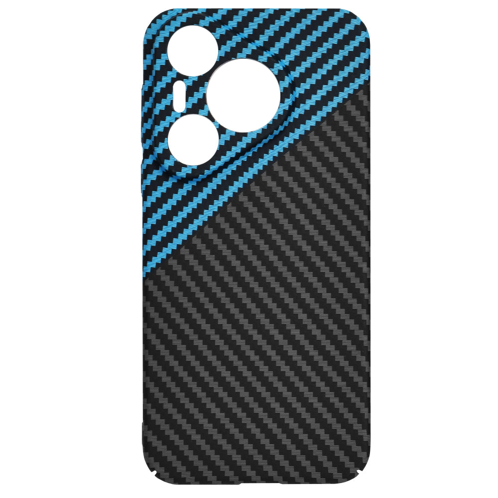 Калъф за Huawei Pura 70, Techsuit, Carbonite FiberShell, Черно Синьо