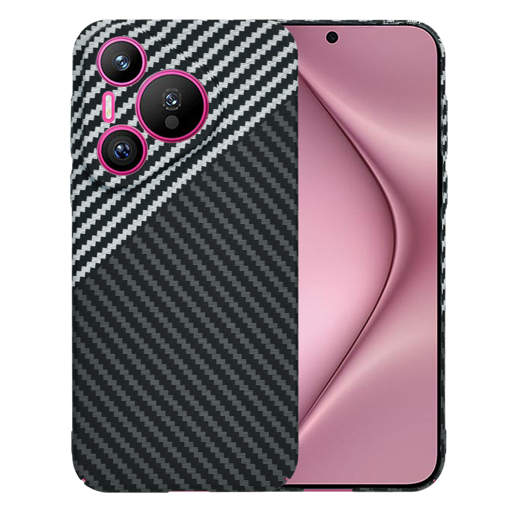 Калъф за Huawei Pura 70, Techsuit, Carbonite FiberShell, Черно Сиво