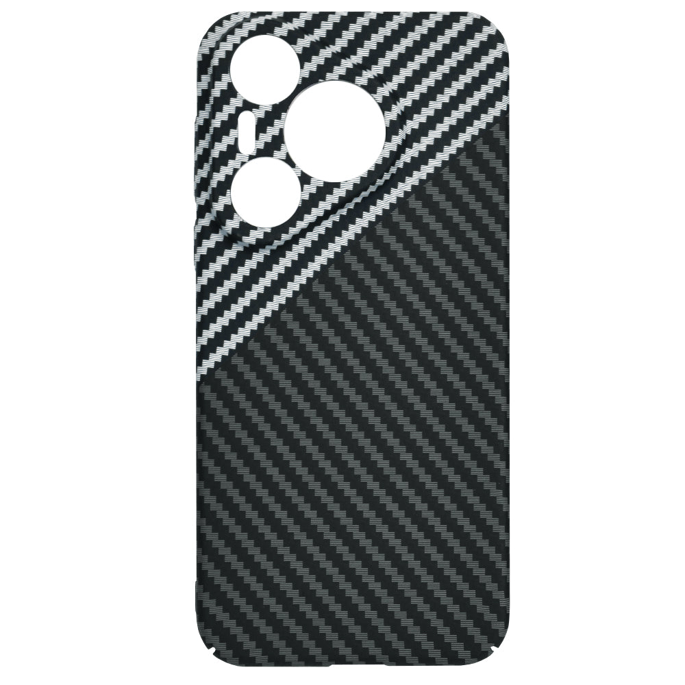 Калъф за Huawei Pura 70, Techsuit, Carbonite FiberShell, Черно Сиво