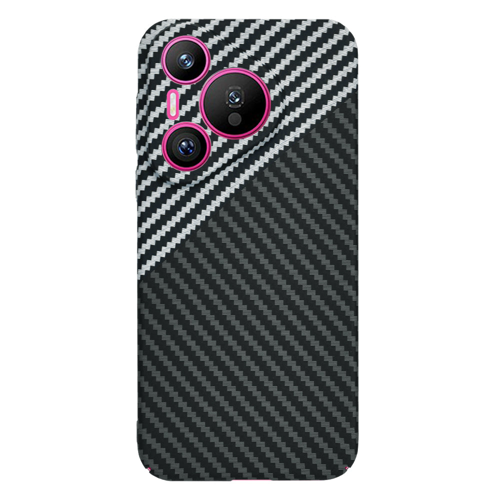 Калъф за Huawei Pura 70, Techsuit, Carbonite FiberShell, Черно Сиво