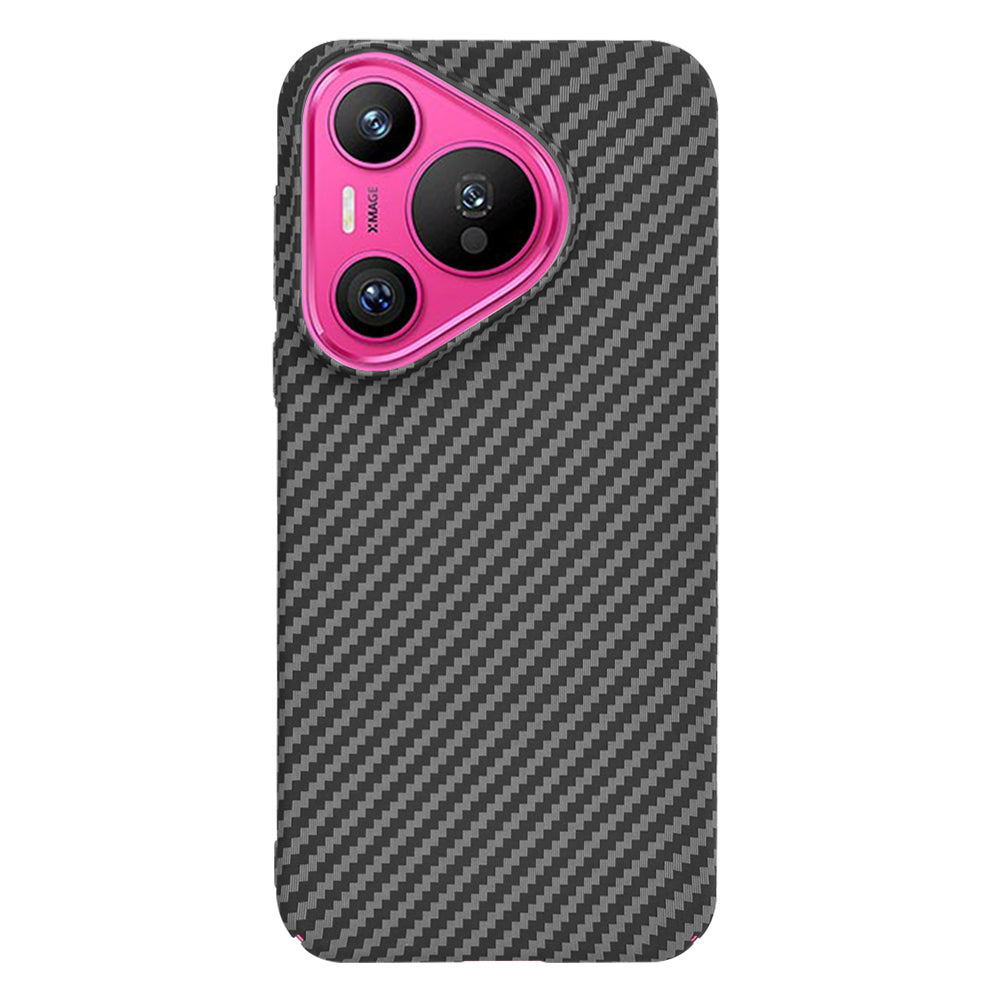 Калъф за Huawei Pura 70, Techsuit, Carbonite FiberShell, Черен