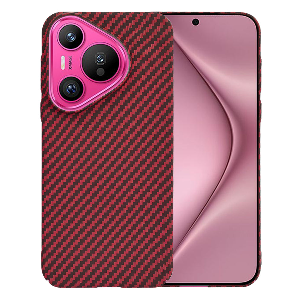 Калъф за Huawei Pura 70, Techsuit, Carbonite FiberShell, Червен