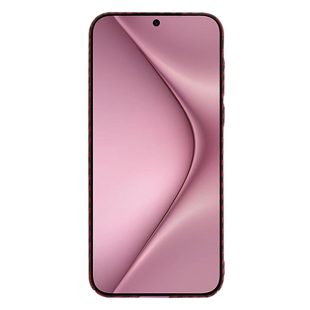 Калъф за Huawei Pura 70, Techsuit, Carbonite FiberShell, Червен