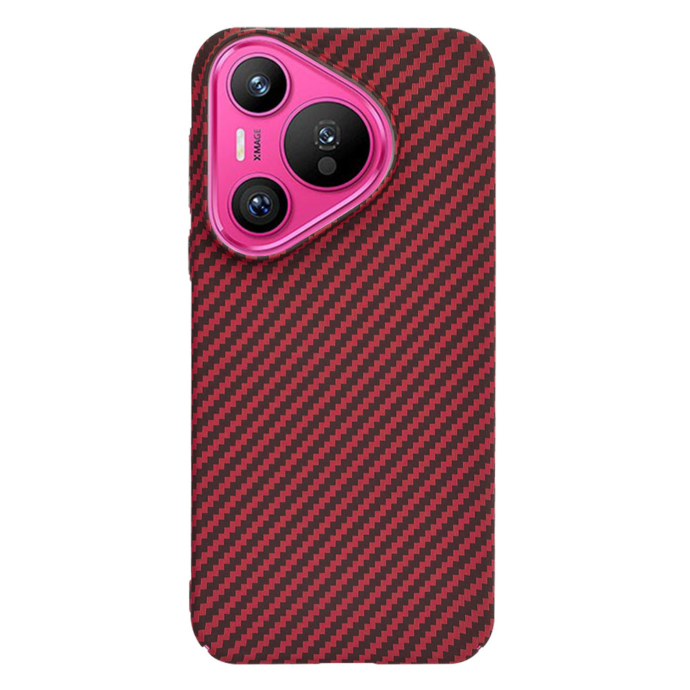 Калъф за Huawei Pura 70, Techsuit, Carbonite FiberShell, Червен
