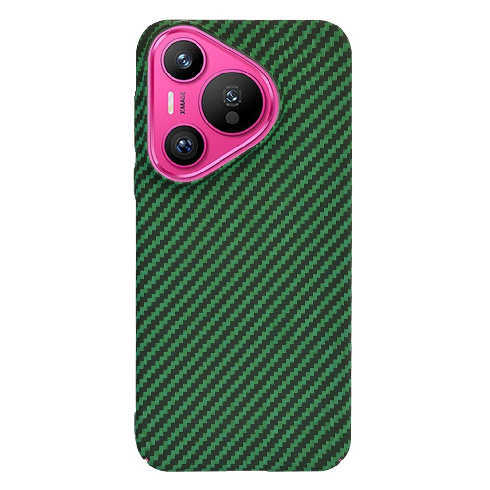 Калъф за Huawei Pura 70, Techsuit, Carbonite FiberShell, Зелен