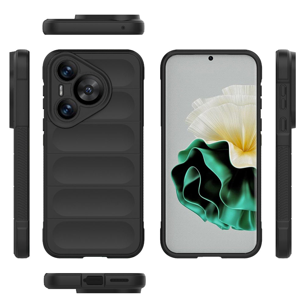 Калъф за Huawei Pura 70, Techsuit, Magic Shield, Черен