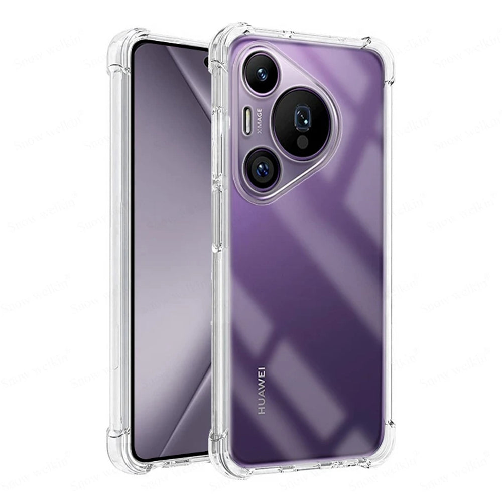 Калъф за Huawei Pura 70, Techsuit, противоударен прозрачен, прозрачен