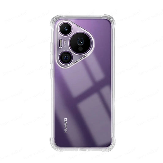 Калъф за Huawei Pura 70, Techsuit, противоударен прозрачен, прозрачен