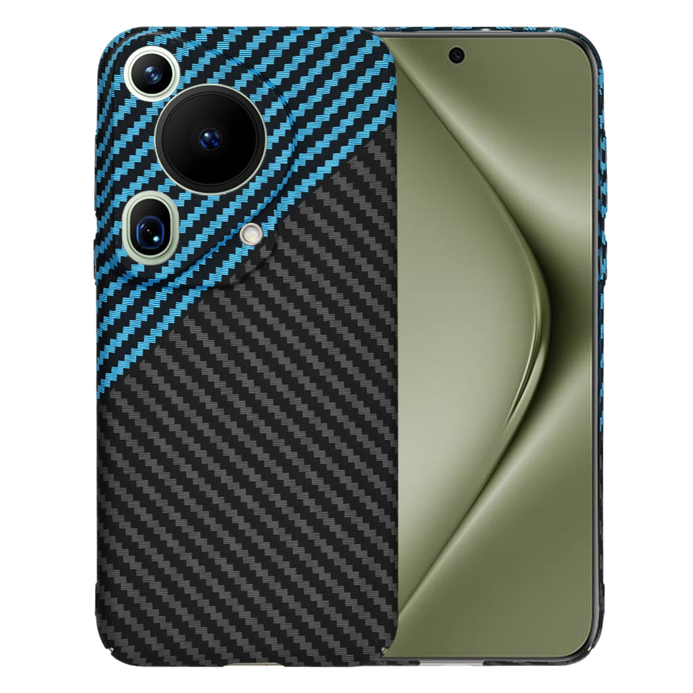 Калъф за Huawei Pura 70 Ultra, Techsuit, Carbonite FiberShell, Черно Синьо