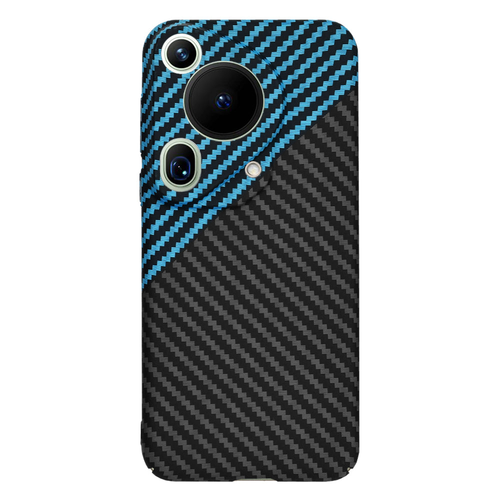 Калъф за Huawei Pura 70 Ultra, Techsuit, Carbonite FiberShell, Черно Синьо