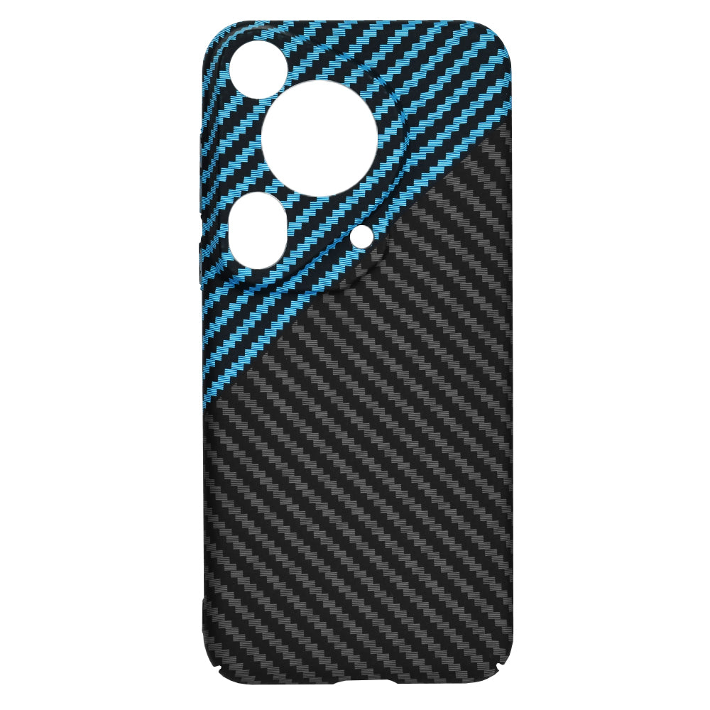 Калъф за Huawei Pura 70 Ultra, Techsuit, Carbonite FiberShell, Черно Синьо