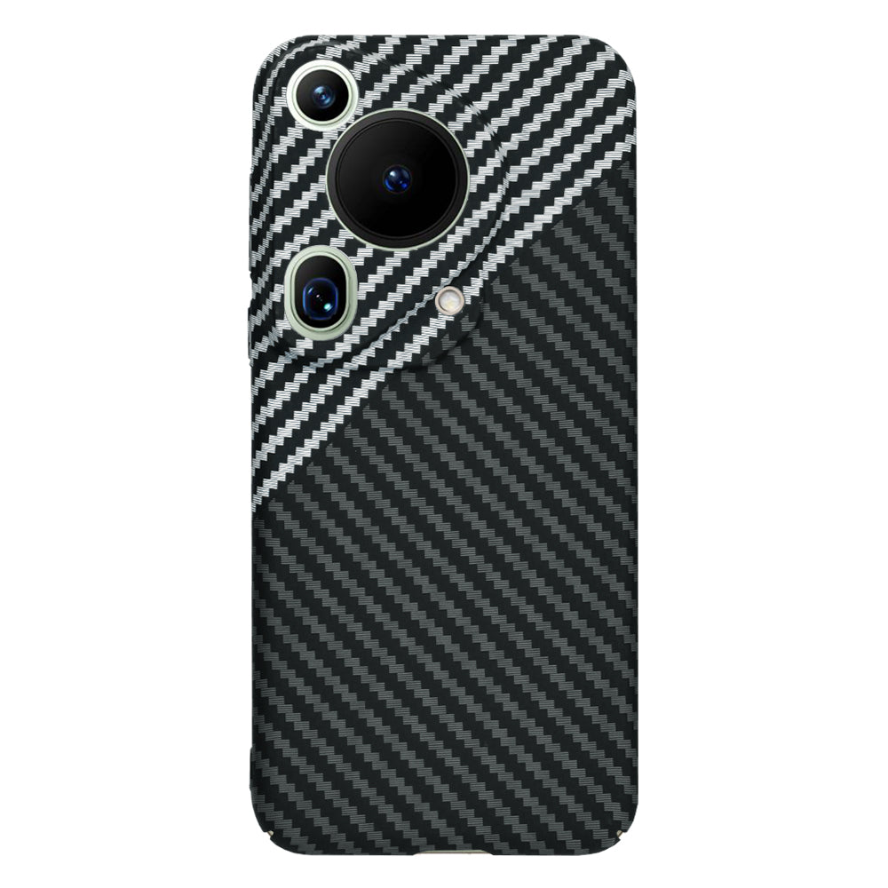 Калъф за Huawei Pura 70 Ultra, Techsuit, Carbonite FiberShell, Черно Сиво