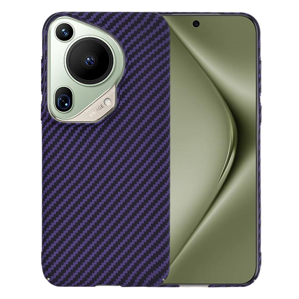 Калъф за Huawei Pura 70 Ultra, Techsuit, Carbonite FiberShell, Лилав