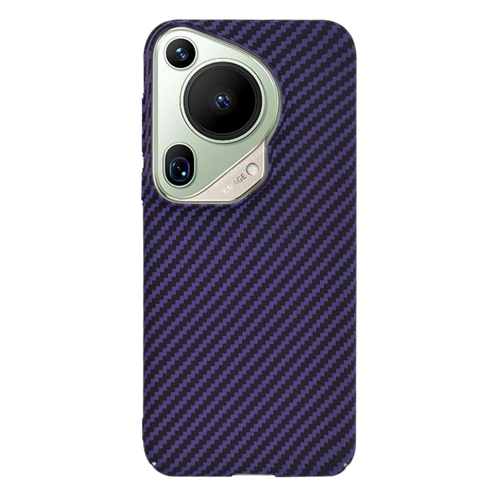 Калъф за Huawei Pura 70 Ultra, Techsuit, Carbonite FiberShell, Лилав