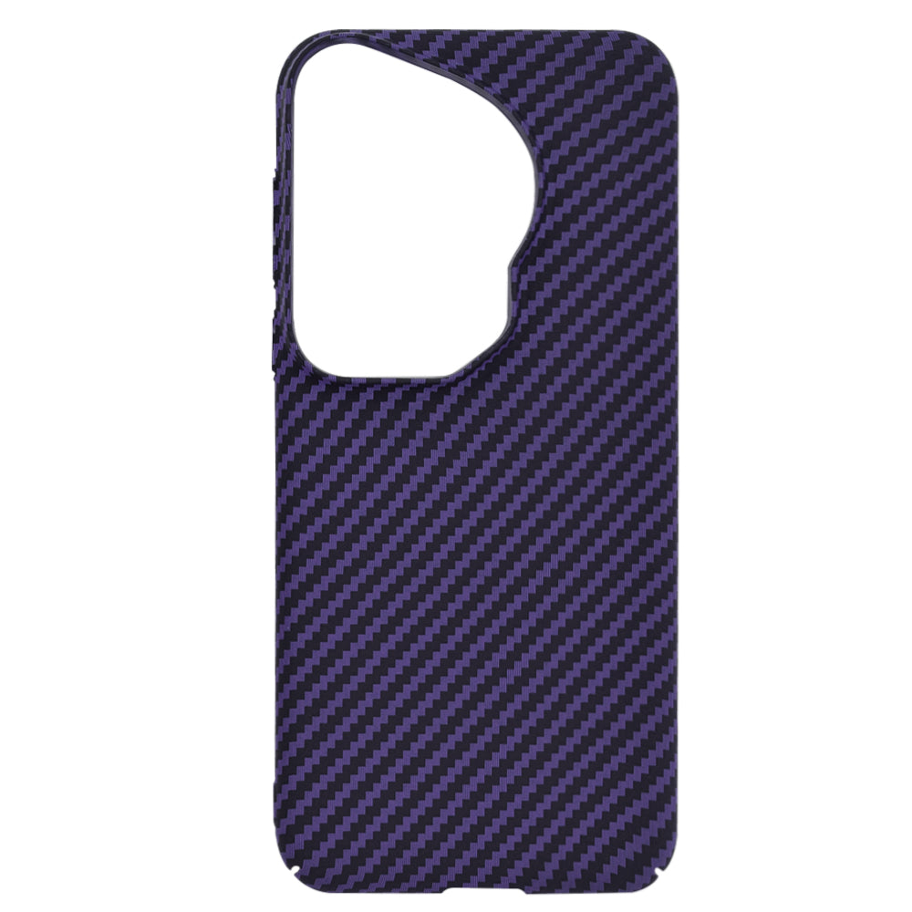 Калъф за Huawei Pura 70 Ultra, Techsuit, Carbonite FiberShell, Лилав