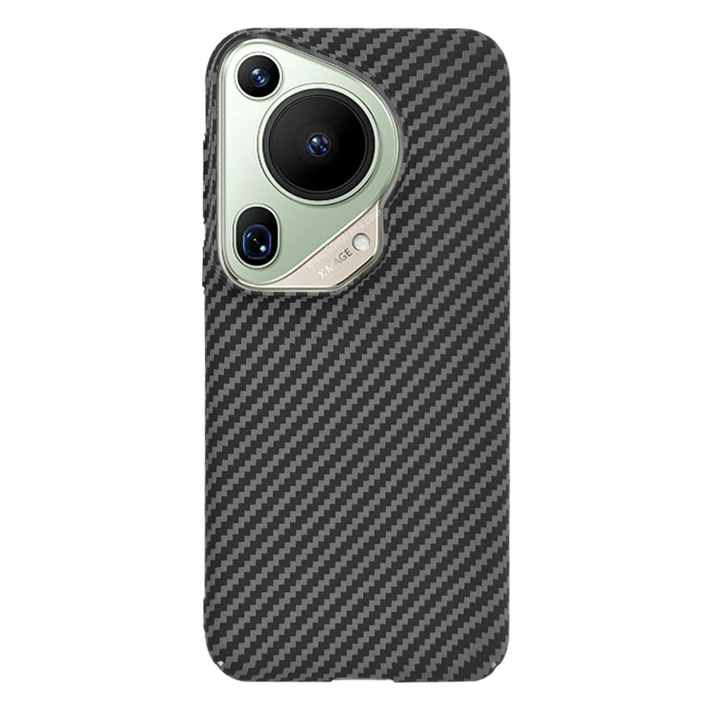 Калъф за Huawei Pura 70 Ultra, Techsuit, Carbonite FiberShell, Черен