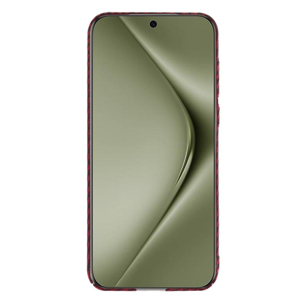 Калъф за Huawei Pura 70 Ultra, Techsuit, Carbonite FiberShell, Червен
