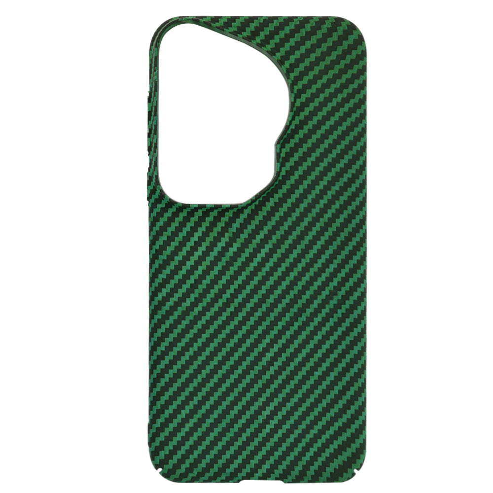 Калъф за Huawei Pura 70 Ultra, Techsuit, Carbonite FiberShell, Зелен
