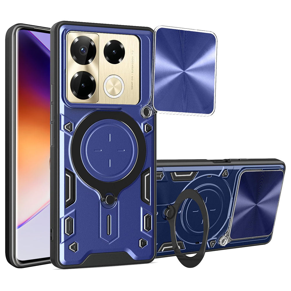 Калъф за Infinix Note 40 Pro+, Techsuit, CamGuard Pro, Син