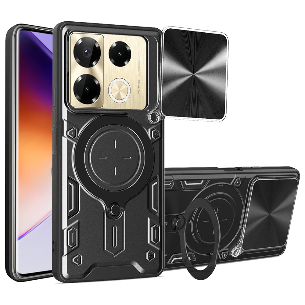 Калъф за Infinix Note 40 Pro+, Techsuit, CamGuard Pro, Черен