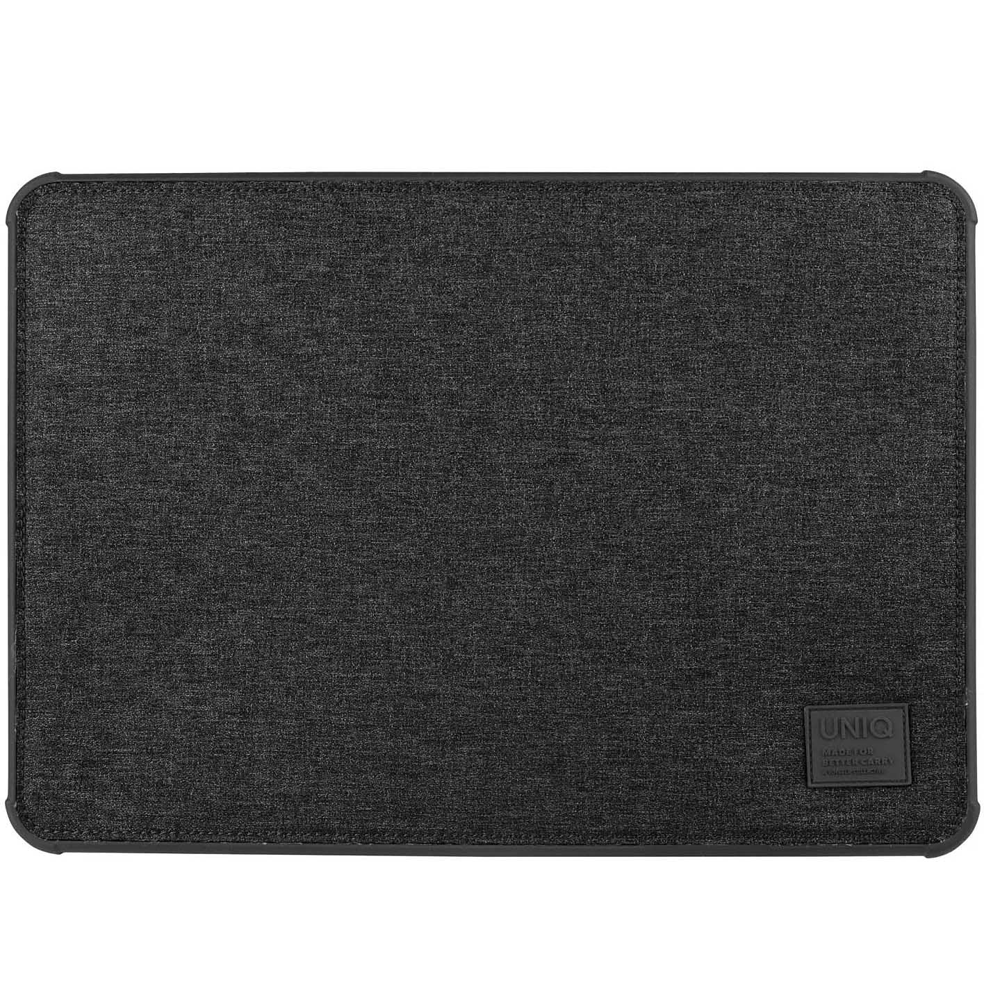 Калъф UNIQ DFender Tough за Apple Macbook 12 инча (2015), Черен
