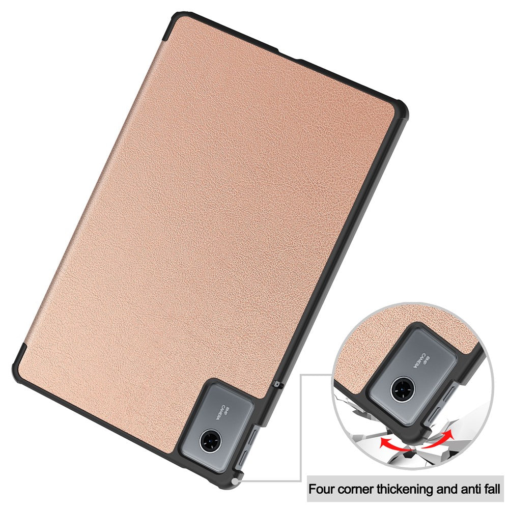 Калъф за Lenovo Idea Tab 11, Techsuit, FoldPro, Розово Злато