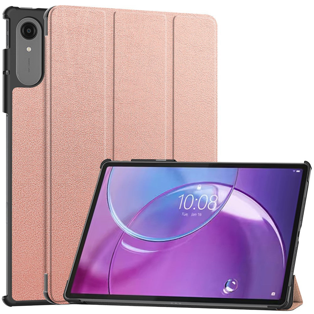 Калъф за Lenovo Idea Tab Pro Gen 2, Techsuit, FoldPro, Розово злато