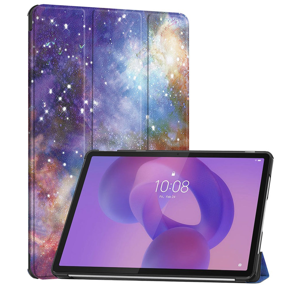 Калъф за Lenovo Idea Tab Pro, Techsuit, FoldPro Galaxy, Многоцветен