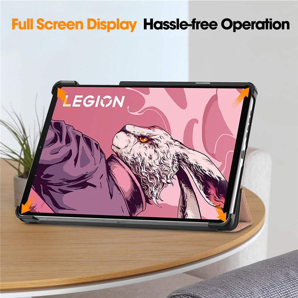 Калъф за Lenovo Legion Y700 (2025), Techsuit, FoldPro, Розово Злато