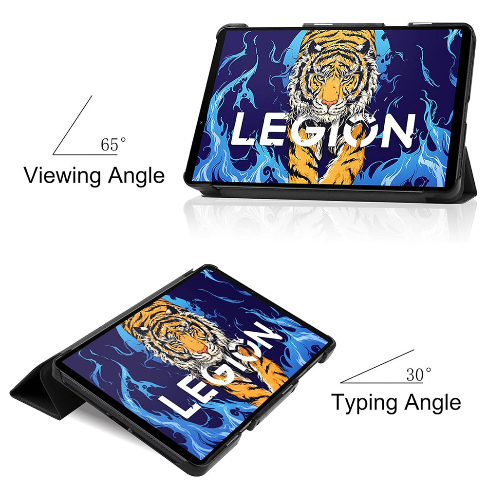 Калъф за Lenovo Legion Y700 (Gen 5), Techsuit, FoldPro, Черен
