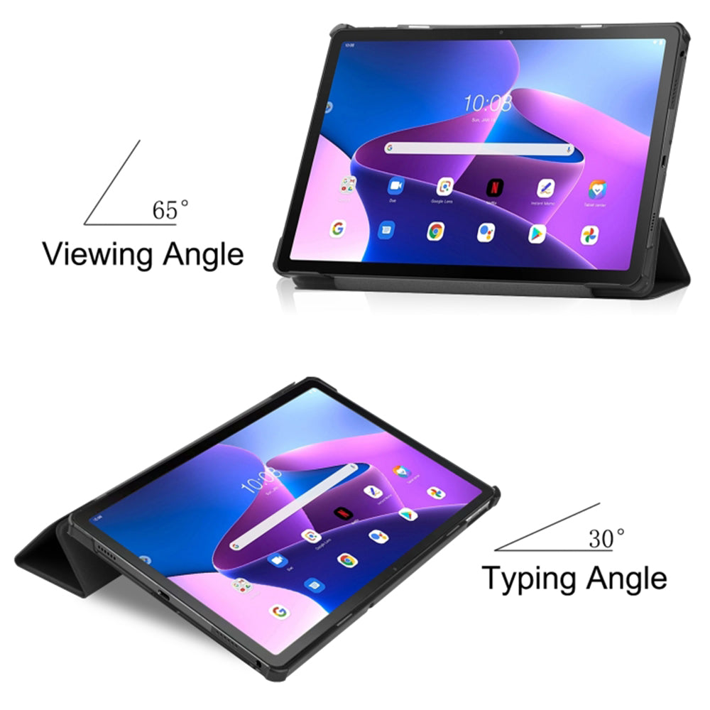 Калъф за Lenovo Tab M10 Gen 3, Techsuit, FoldPro, Черен