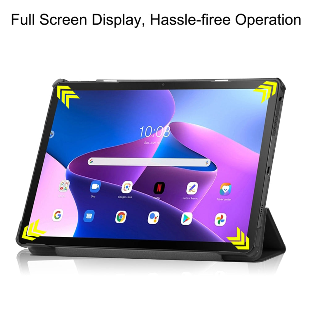 Калъф за Lenovo Tab M10 Gen 3, Techsuit, FoldPro, Черен
