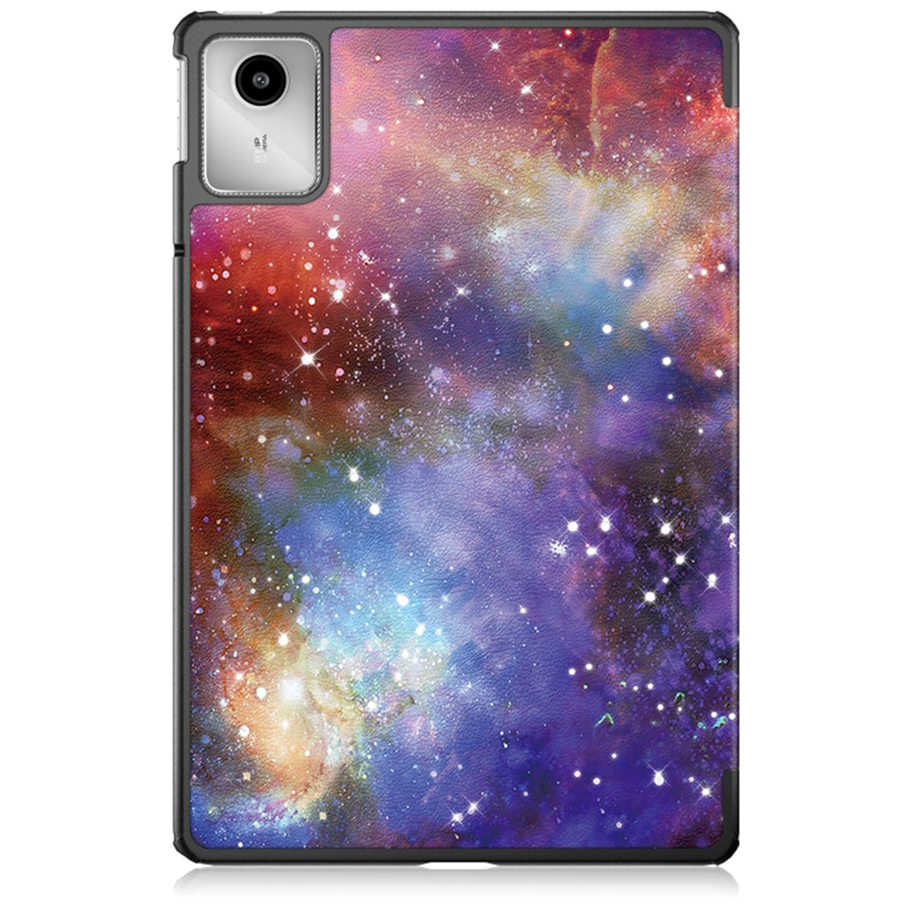 Калъф за Lenovo Tab M11, Techsuit, FoldPro Galaxy, Многоцветен