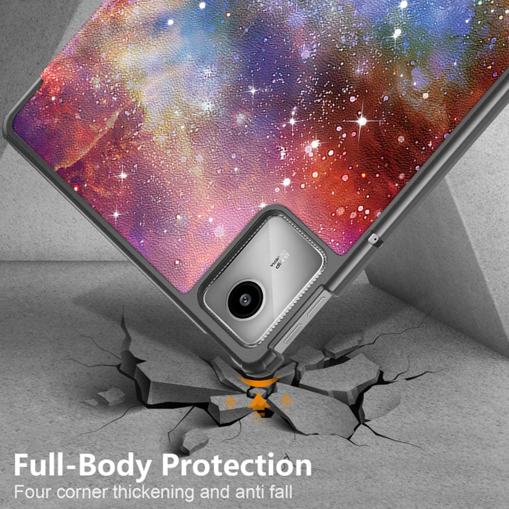 Калъф за Lenovo Tab M11, Techsuit, FoldPro Galaxy, Многоцветен