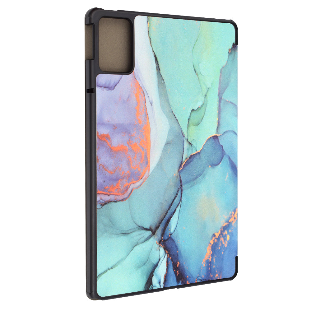 Калъф за Lenovo Tab M11, Techsuit, FoldPro Green Time, Многоцветен