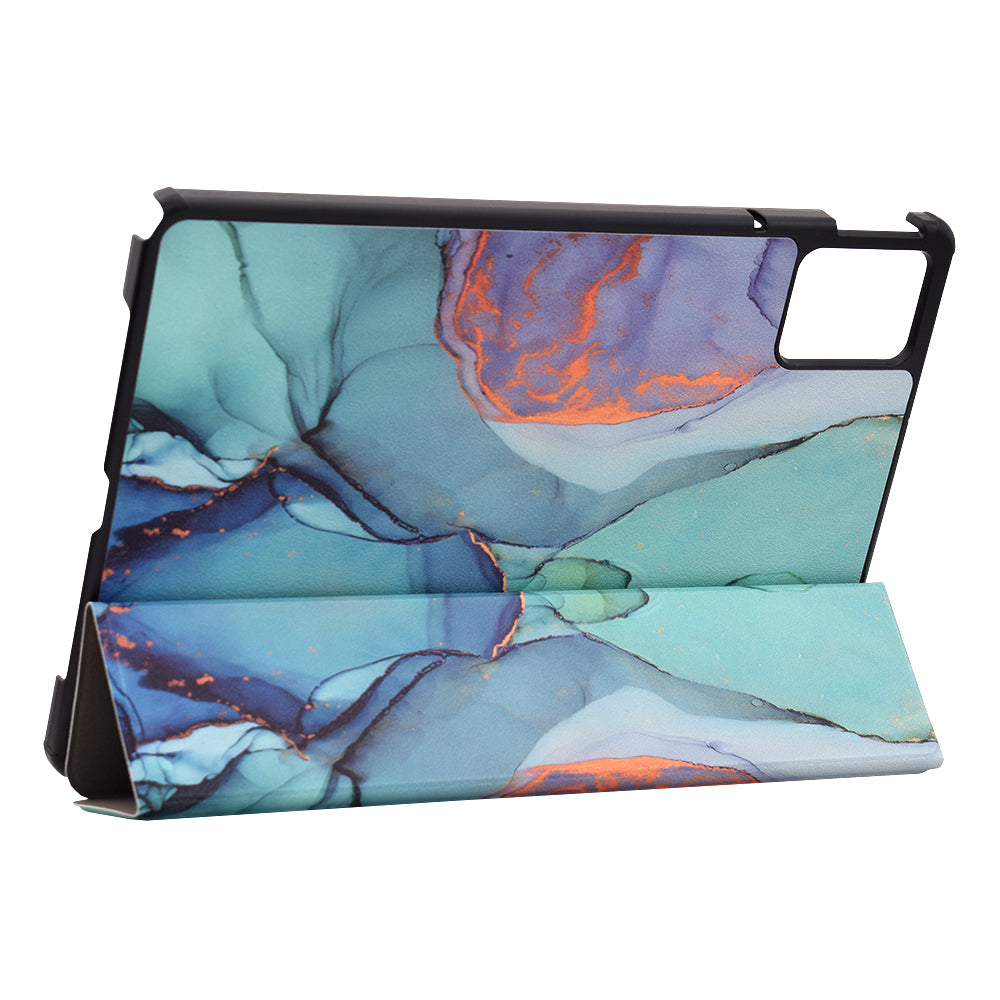 Калъф за Lenovo Tab M11, Techsuit, FoldPro Green Time, Многоцветен