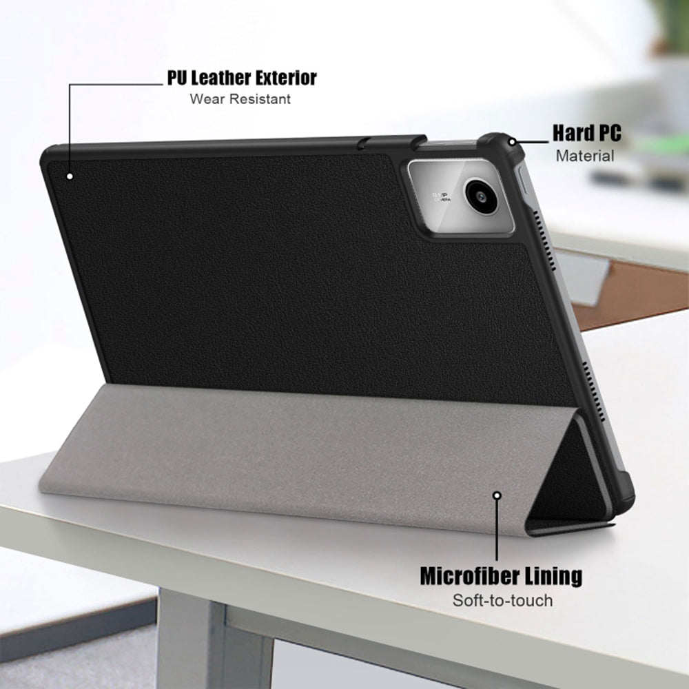 Калъф за Lenovo Tab M11, Techsuit, FoldPro, Черен
