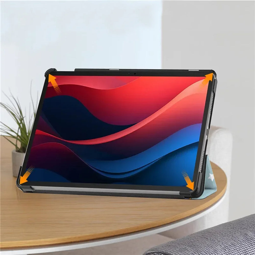 Калъф за Lenovo Tab M11, Techsuit, FoldPro Unicorn, Многоцветен