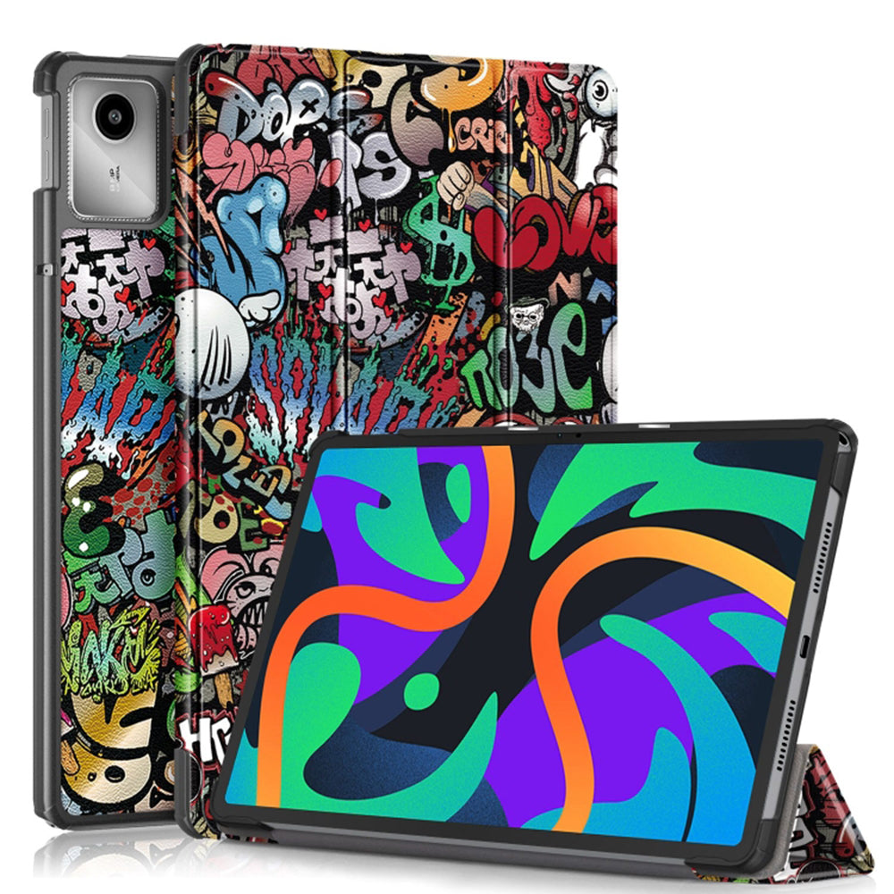 Калъф за Lenovo Tab M11, Techsuit, FoldPro Urban Vibe, Многоцветен