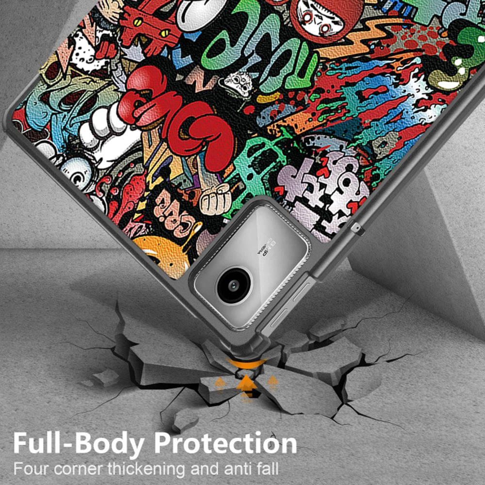 Калъф за Lenovo Tab M11, Techsuit, FoldPro Urban Vibe, Многоцветен