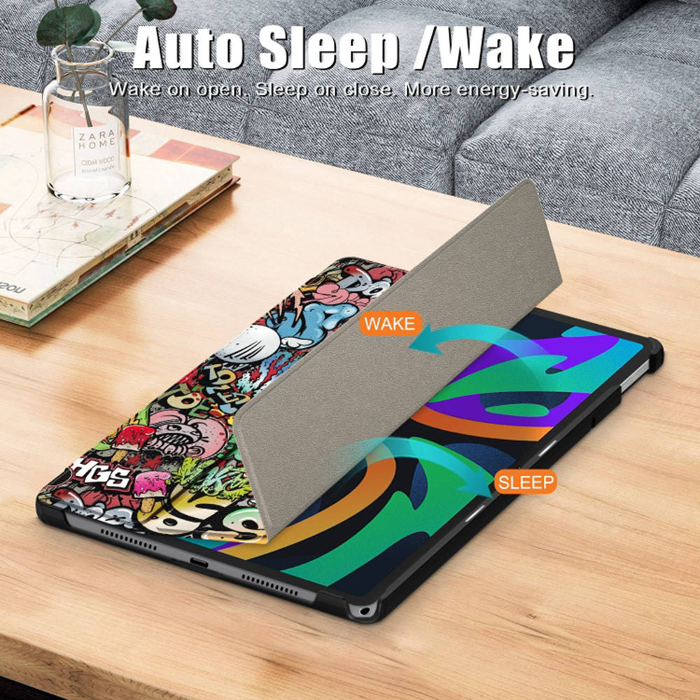Калъф за Lenovo Tab M11, Techsuit, FoldPro Urban Vibe, Многоцветен