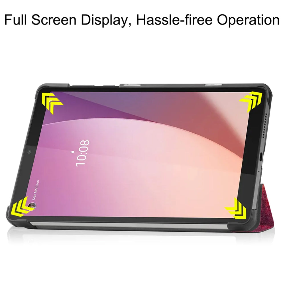 Калъф за Lenovo Tab M8 (4-то поколение), Techsuit, FoldPro, Черен